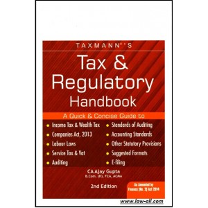 Taxmann's Tax & Regulatory Handbook by CA. Ajay Gupta